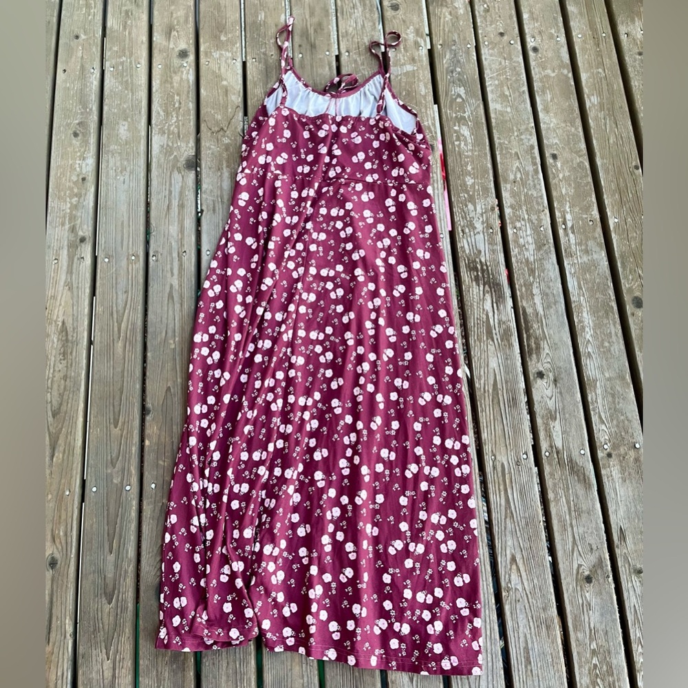 SHEIN Women’s Floral Long Slit Dress - Picture 8 of 10